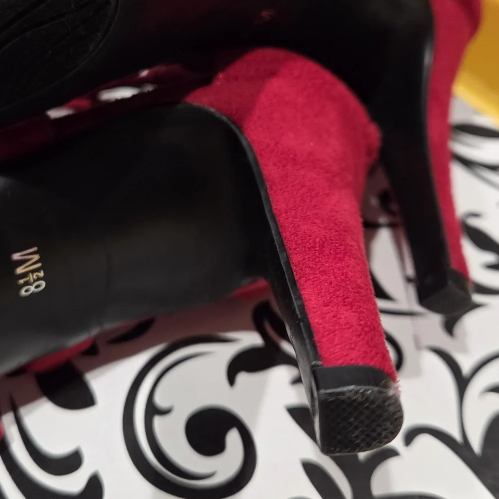 Impo Red Strappy Heels